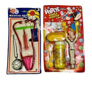 70's - Set of 2 Vintage Toys (Sealed in Pack)